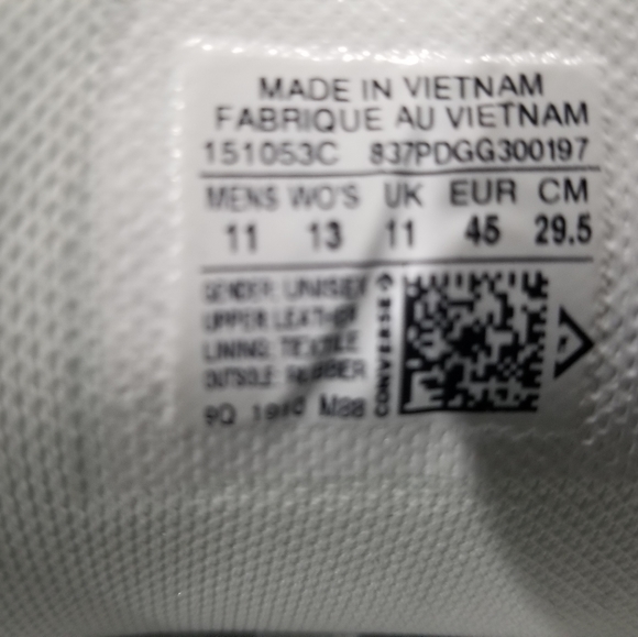 SOLD Converse Chuck Taylor All Star Leather Mid - Picture 6 of 7